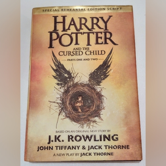Harry Potter and the Cursed Child Rehearsal Script Edition 1st Edition Hardcover - Picture 1 of 5